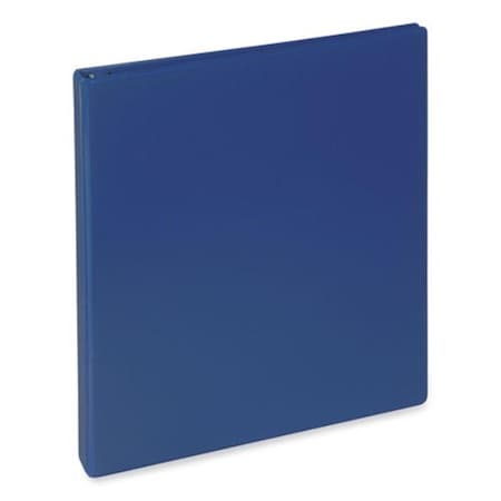 Coolcrafts Slant D-Ring View Binder - 3 Rings - 1.5 in. Capacity - Navy Blue CO3204840